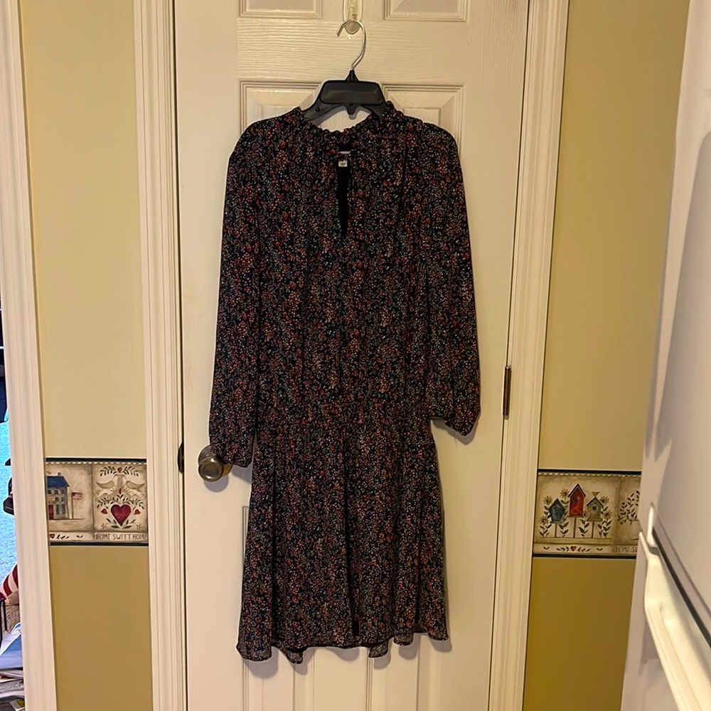 JCrew Factory Smocked Peasant Dress